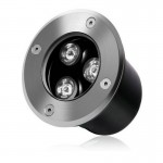3w led in - ground well light with ip65 waterproof rating, energy - saving, high - brightness for garden courtyard