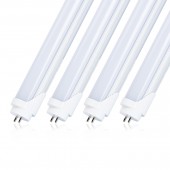 T8 LED Bulbs 4FT, 5000K Daylight, 60W Equivalent, Ballast Bypass, Dual Ended Type B Light Tube, Fluorescent Replacement