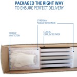 4FT LED Tube Light, T8 T10 T12 LED Bulb, 22W(60W Equivalent) 2400LM, 4000K Daylight, Milky or Clear Cover, Medium Bi-Pin G13 Base, 48in Fluorescent Tube Replacement