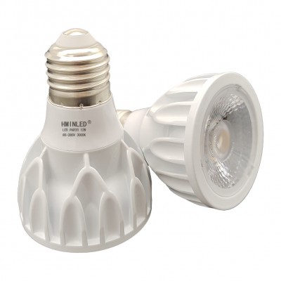 PAR20 E26 LED Bulb 12W 3000K Warm White COB Spotlight 24° Beam Angle 100W Halogen Equivalent